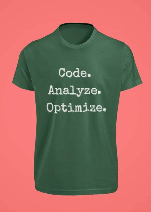 Code Analyze Optimize T-Shirt - Image 4