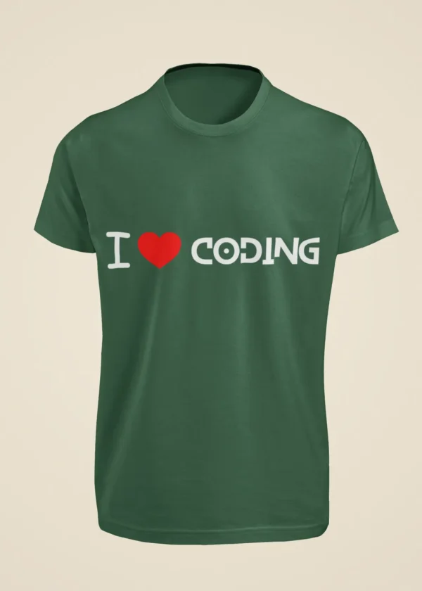 I Love Coding T-Shirt - Image 4