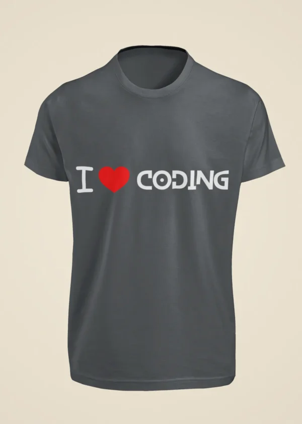 I Love Coding T-Shirt - Image 3