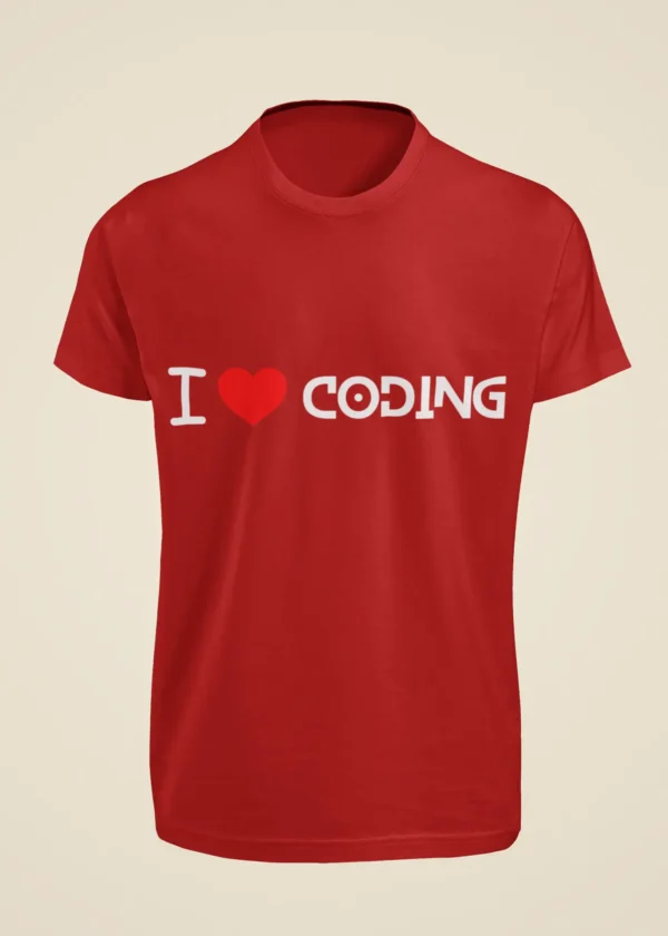 I Love Coding T-Shirt - Image 2