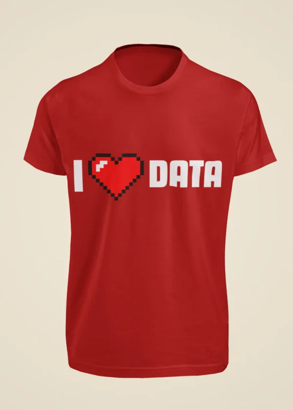 I Love Data T-Shirt - Image 2