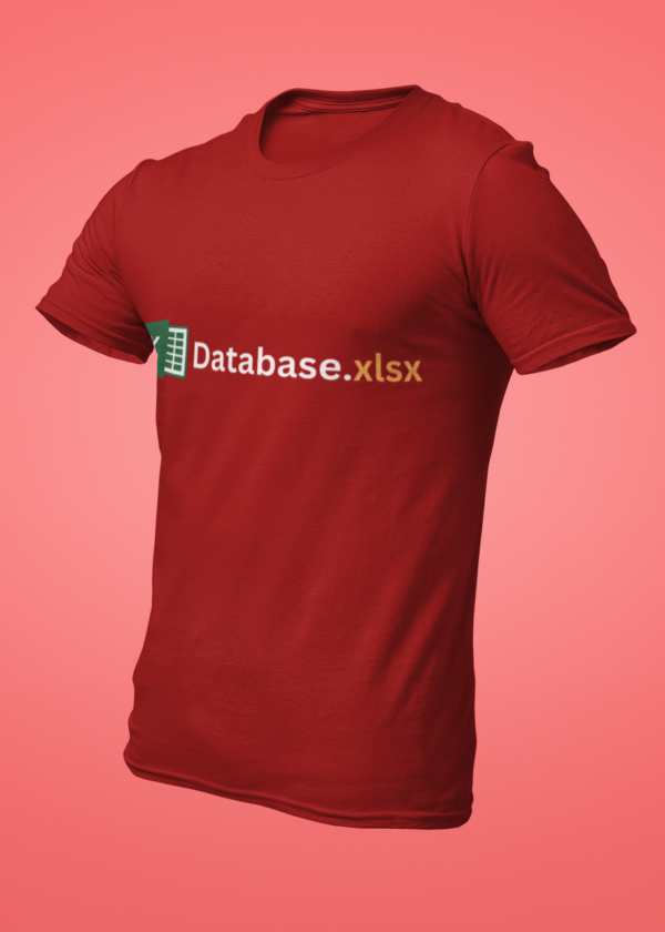 Database.xlsx T-Shirt