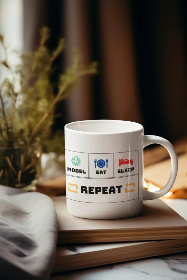 Model Eat Sleep Repeat
