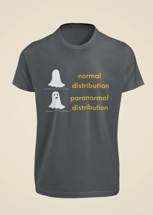 Normal Distribution, Paranormal Distribution T-Shirt - Image 3