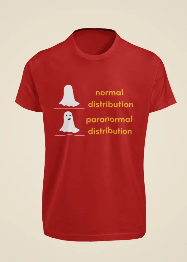 Normal Distribution, Paranormal Distribution T-Shirt - Image 2