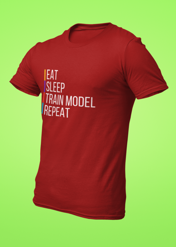 Eat Sleep Train Model Repeat T-Shirt