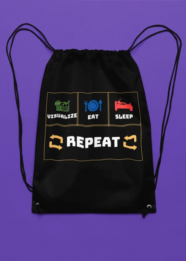 Data Scientist - Because I Enjoy Explaining What I Do Repeatedly Drawstring Bag